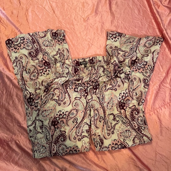 Fashion Nova Paisley Harem Pants - Picture 1 of 3